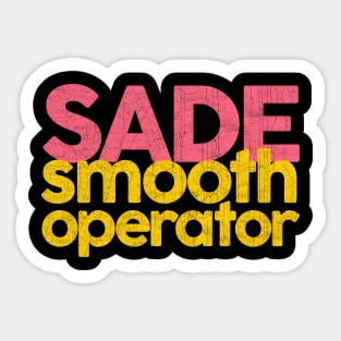 Smooth Operator Sticker